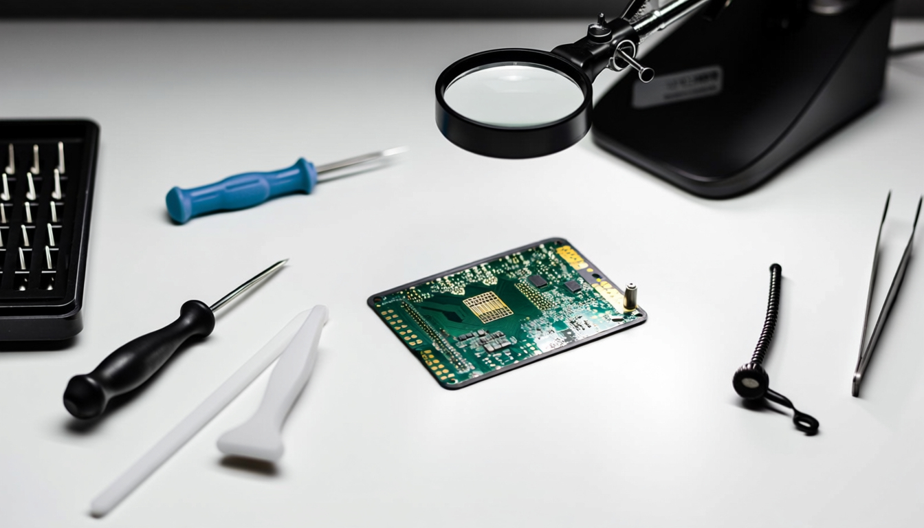 Essential Tools and Equipment for DIY MacBook Logic Board Repair Image