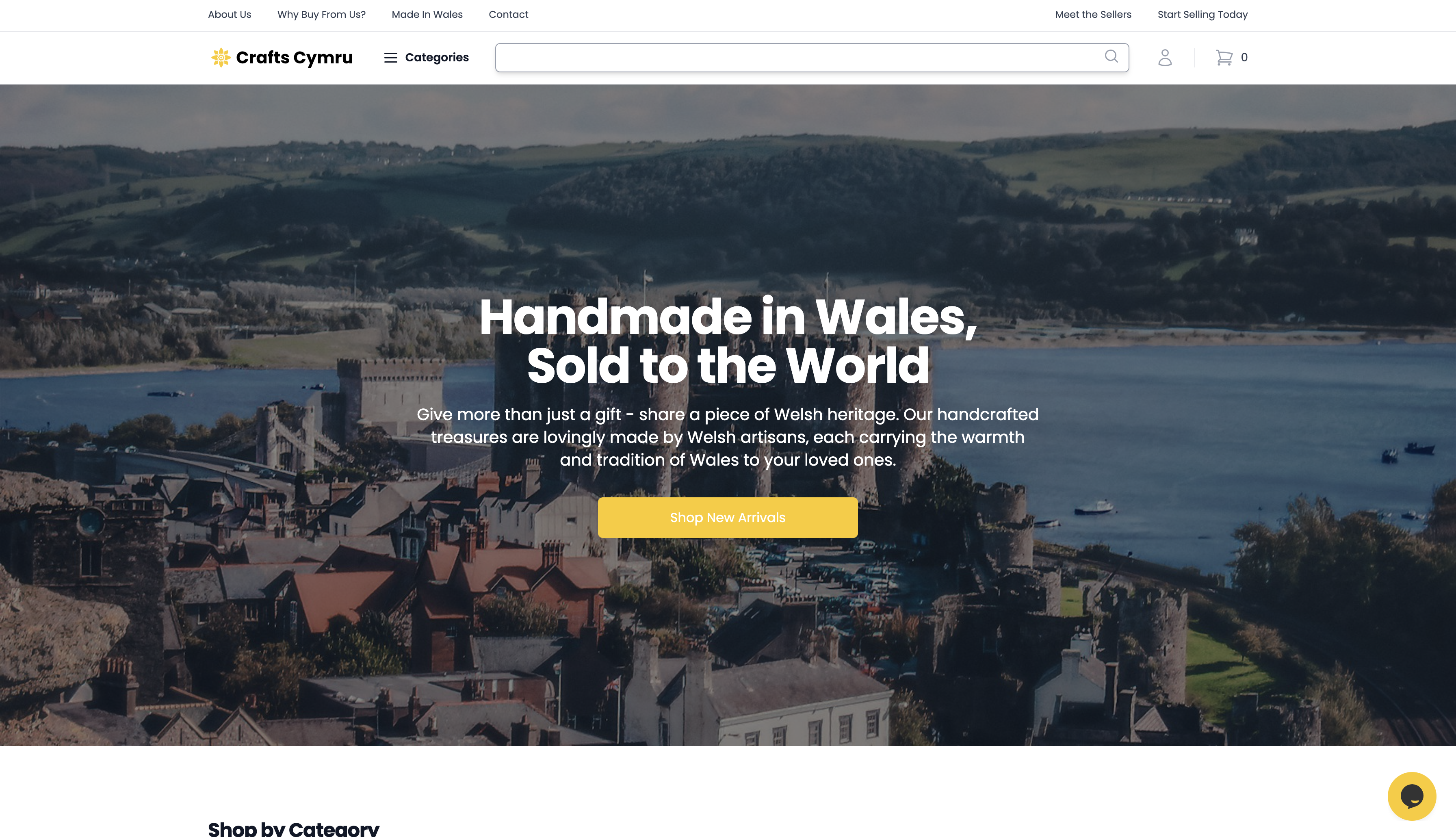 Crafts Cymru Homepage