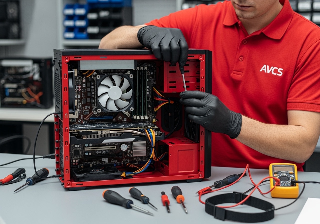 AI Generated Image of an AVCS technician. New photos coming soon.